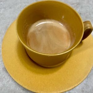 Bennington Potters Cup and Saucer Sets #1626 & #1627